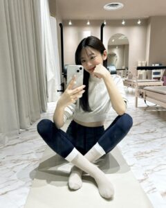 Asuka Kijima Instagram - 撮影終わりに @pilates.studiotou 🌿 まな先生 いつもありがとうございます☺︎