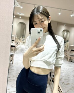 Asuka Kijima Instagram - 撮影終わりに @pilates.studiotou 🌿
まな先生 いつもありがとうございます☺︎