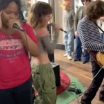 Aubrey Anderson-Emmons Instagram - got to play at @shopmilkroom with @freekypeople on Saturday thanks to my lovely friend @nate.horowitz :)) #music #musician #livemusic