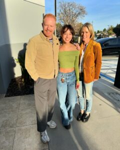 Aubrey Anderson-Emmons Instagram - Faves came to watch my school play<33
