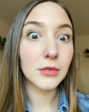 Audrey Whitby Instagram - Swipe to see me wondering why I’m not getting enough likes.