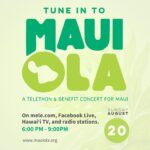 Auli’i Cravalho Instagram – How can YOU help Maui? Show your support by tuning in on TV, mele.com, social media, or the radio. Join us for Hawaii’s largest televised event EVER. Invite family and friends to join you and share the calls for support with everyone you know!! Let’s send Maui our strength, support, and aloha. Donate. ❤️ #MauiOla