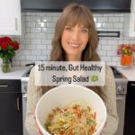 Autumn Calabrese Instagram – Craving the flavors of Spring Rolls? 

Say hello to your new obsession: Spring Roll Salad! 🥗 

Whip it up in just 15 minutes with gut-healthy ingredients. This will be your ultimate go-to salad for the season! Recipe below!

Serves: 4 (approx. 1 cup each)
Gut Protocol Container Equivalents (per serving): ½ 💚 1 💛 1 💙 1 🧡
Vegan Container Equivalents (per serving): ½ 💚 1 💛B 1 💙 1 🧡

FOR DRESSING:
2 Tbsp. all-natural peanut butter
2 Tbsp. fresh lime juice
2 Tbsp. liquid coconut aminos
1 Tbsp. finely chopped fresh cilantro (coriander leaves)
1 Tbsp. avocado oil
1 Tbsp. honey
2 cloves garlic, finely chopped
¾ tsp. ground ginger
¼ tsp. sea salt (or Himalayan salt)
¼ tsp. crushed red pepper flakes (optional)

FOR SALAD:
2 cups / 350 g rice noodles, soaked according to package directions, drained, chilled
1 cup / 45 g coleslaw mix
¼ cup / 15 g shredded carrots
¼ cup / 25 g sliced red bell pepper
¼ cup / 30 g thinly sliced English cucumber
56 unsalted peanuts, chopped
2 Tbsp. thinly sliced green onion
2 Tbsp. roughly chopped fresh cilantro (coriander leaves)

To make dressing, add peanut butter, lime juice, coconut aminos, cilantro, oil, honey, garlic, ginger, salt, and red pepper flakes, if desired, to a large mixing bowl; whisk to combine.

To make salad, add rice noodles, coleslaw, carrots, bell pepper, cucumber, peanuts, green onion, and cilantro to dressing; toss to combine.

Recipe Note: This salad can be served immediately, but I like it better after marinating in the refrigerator for about 15 minutes.

#4WeekGutProtocol #4WGP #BODi #SpringRollSalad
#balancedmacros #goodmoodfood