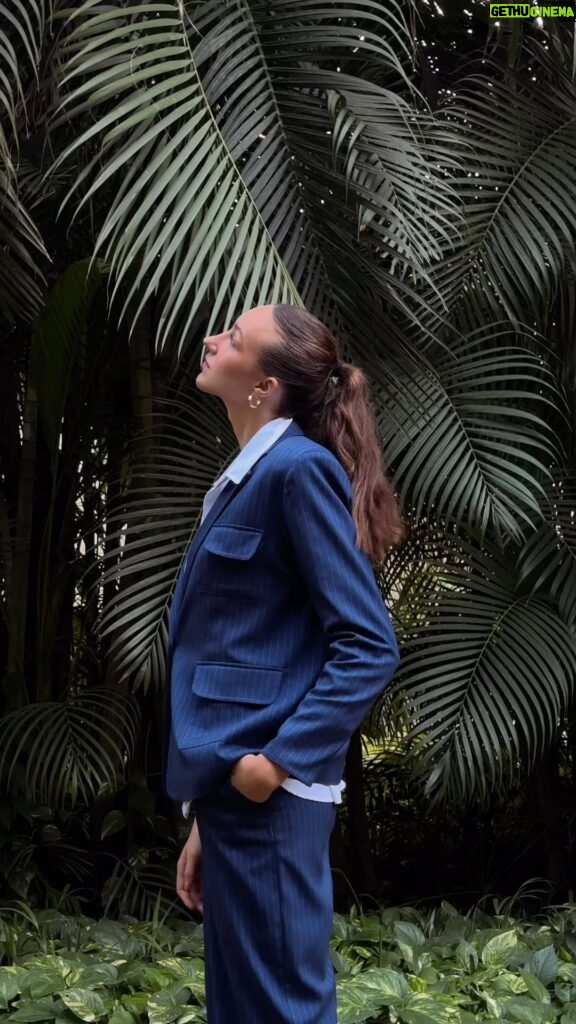 Ava Michelle Instagram - forever a suit girl 🤍 @vassiakostarabrand @vassia_kostara @modelistemagazine @casavelas #ModeAroundTheGlobe #vassiakostaralimitedcollections #casavelas