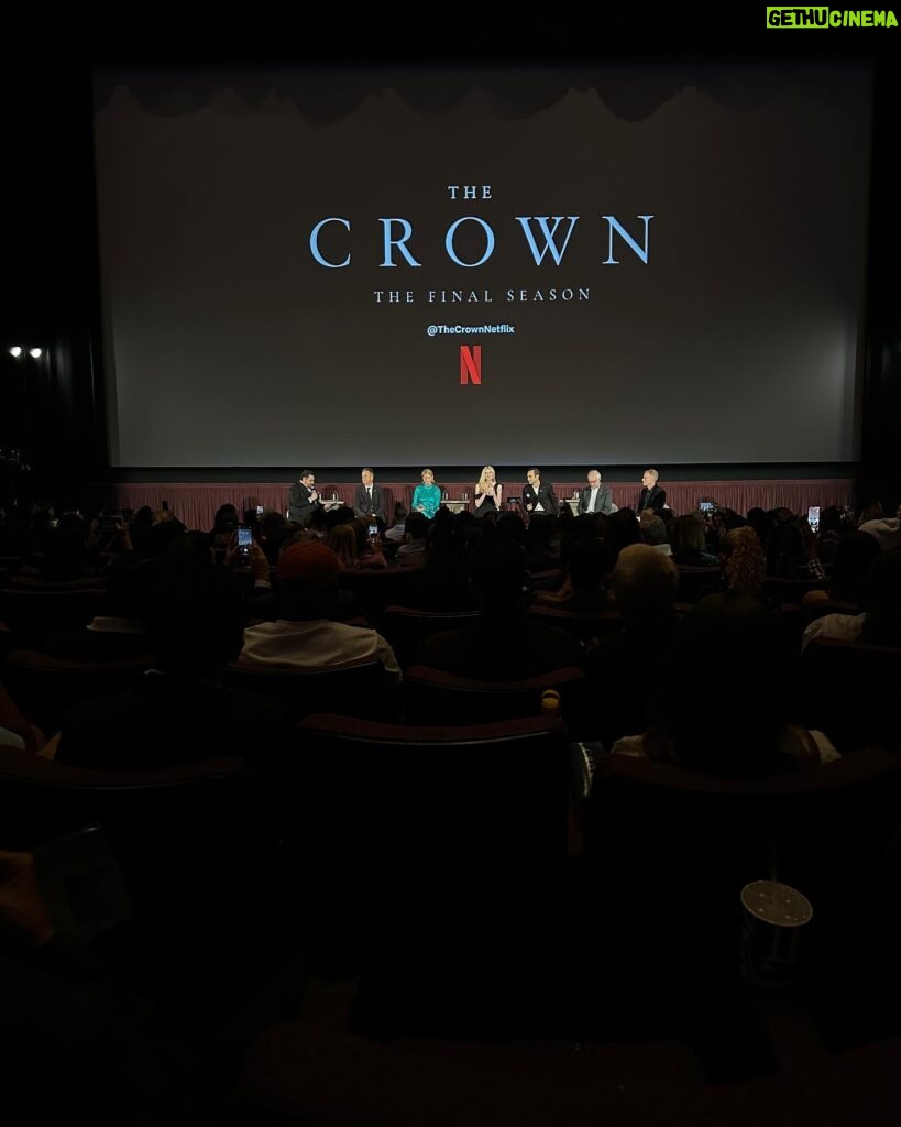 Ava Michelle Instagram - this show 🫶🏼 such a pleasure attending @thecrownnetflix season 6 premiere! thank you so much @netflix for having me 🤍
