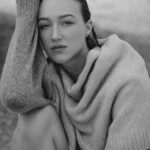 Ava Michelle Instagram - sweaters on the beach >