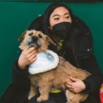 Awkwafina Instagram - Everyone, meet Haeng-Un Lum, new to America and the newest member of my family. I first heard of @koreank9rescue , and their incredible work saving dogs from the meat trade, high-kill shelters and puppy mills in South Korea. Without planning on adopting a pup, I knew that I wanted to support their mission that relies on donations and flight volunteers to keep going. I fell in love with this almost 3-year old nugget, and was truly moved by the care and hard work the organization does to protect these animals. If you would like to support, visit www.koreank9rescue.org and #adoptdontshop . Welcome to the family, Haeng-Un, I love you very much. Photo credit: @imjustinho
