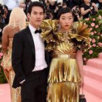 Awkwafina Instagram - Just found out #metgalachallenge is a thing and I’m here for it. (And to the GOAT who made a dress out of what appears to be a coupon circular. Now that’s a soul mate.) Memories ❤️ @josephaltuzarra @shirleykurata @kirinstagram @kyleeheathhair #metgala