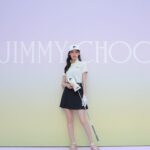 Aya Omasa Instagram - JIMMY CHOO/MALBON ダイアモンドソールがポイントとなってるゴルフシューズ💠✨ 早く、コースに出たくなりました☺️ 新しくオープンしたJIMMY CHOO GINZA GARDENでは抹茶スムージーを頂き幸せな時間🍵 @JimmyChoo #JimmyChooxMalbon #JimmyChooGinzaGarden #pr