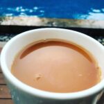 Ayesha Takia Instagram - Chai time by the pool😇😇😇 #vegan chai almond milk, black tea, jaggery, ginger !