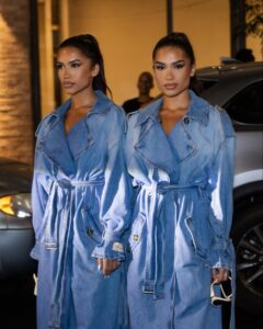 Azra Mian Instagram - Crimson twins