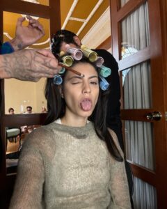 Bárbara López Instagram - Así empieza y así termina… La comida más digna que he tenido.