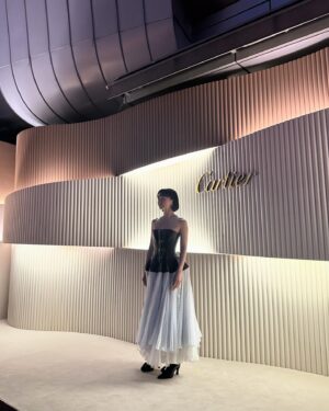 Bae Doona Instagram - @cartier night in Seoul

#LeVoyageRecommencé #cartierhighjewelry 
#까르띠에 #alainducasse