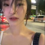 Baek Ji-heon Instagram - 밤산책