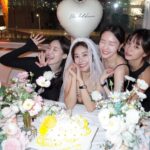 Bang Min-ah Instagram – 🤍🌹🎂🥰