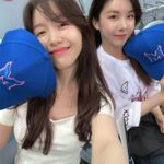 Bang Min-ah Instagram - 몬스터즈 화이팅!!! 😈🧢⚾️