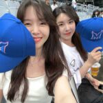 Bang Min-ah Instagram - 몬스터즈 화이팅!!! 😈🧢⚾️