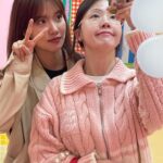 Bang Min-ah Instagram - 윤서가 선물도주고 🎁 윤서가 머리도 묶어주고 🧸 윤서랑 노래도 해따 🎊 행복해따 그치 키키키