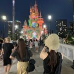 Bang Min-ah Instagram - 번지드롭 하나로 충분했다🎢🎠🏰👻