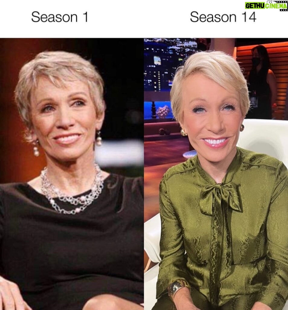 Barbara Corcoran Instagram - 2 facelifts & 100 deals later…
