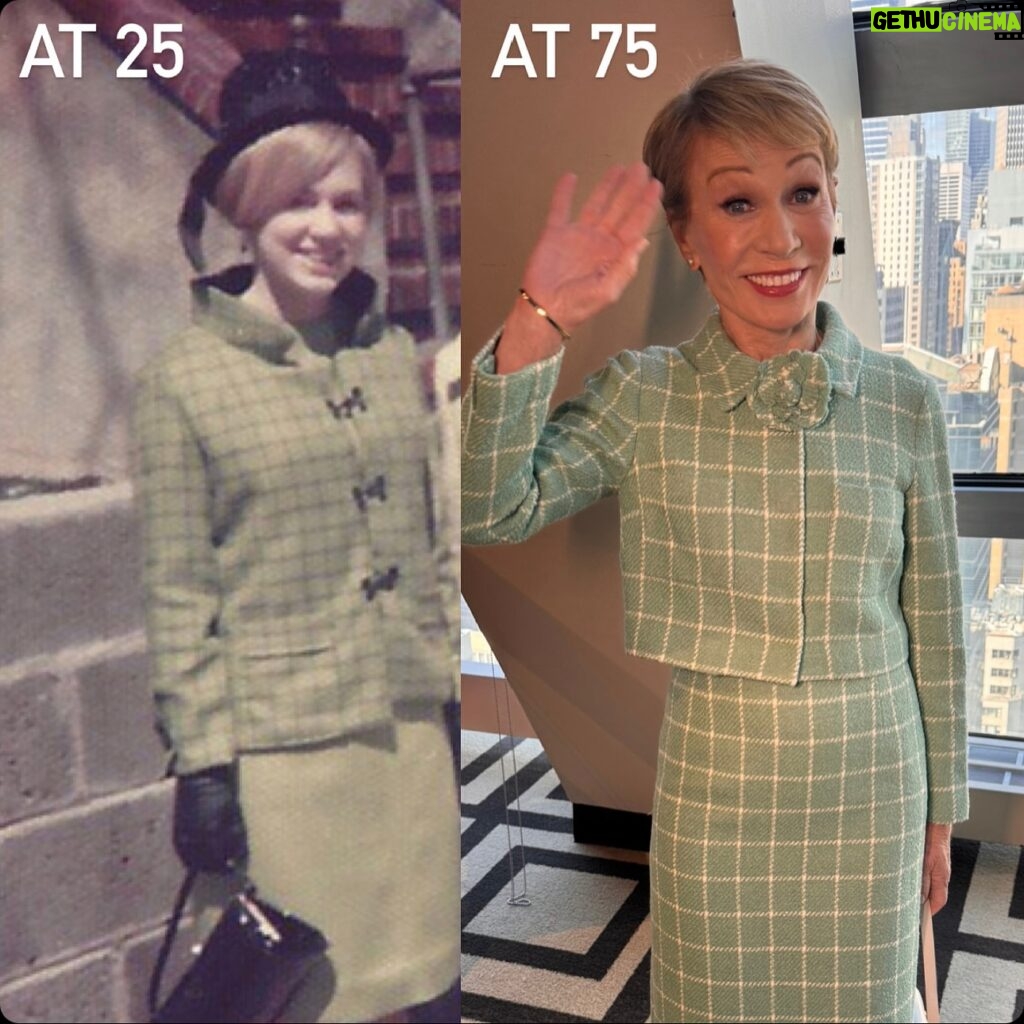 Barbara Corcoran Instagram - I’m often asked what I’d tell my younger self, and to be honest it’s my least favorite question! I wouldn’t be where I am today without the obstacles and setbacks I fought through along the way, and for that reason I don’t hold onto regrets. But I recently stumbled upon a picture of myself in an outfit almost identical to a new suit I just bought! It made me stop and think about the long road young Barbara had ahead of her, but also how delicious it was. So at 75 years and 3 facelifts young today, here are a few things I’d tell my 25 year old self. I hope you find them helpful too. -Don’t you dare underestimate the power of your own instinct. Trust your gut, it’s a summation of everything you’ve learned and it won’t often lead you astray. -The Old Boy Network that won’t let you in? Don’t worry about them. You can move in silence while they count you out, but they’ll soon take notice when you become their biggest rival. -When you have an idea, move on it immediately. Don’t worry about whether it’s a winner or a loser, just throw a lot at the wall and see what sticks. And let me tell you something - those nasty failures? Your best successes will follow soon after. You’ve just gotta stay in the game long enough to see things turn around. -Use your gift for choosing good people to build a great team ready to join hands and lift each other up. With them beside you, you’ll build a business even bigger and more powerful than you dream. -Don’t forget to make time for fun. Plan a boondoggle for your company, play out that wacky theme party, and get your vacations on the calendar. It’ll multiply your creativity, build a loyal team, and create an unparalleled sense of camaraderie that’ll make you the most desirable shop in town. PS: Green might be our color!