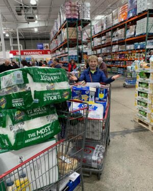 Barbara Corcoran Instagram - There’s a first time for everything! I went to @costco yesterday for the first time and it was the very best day of my life! 😂