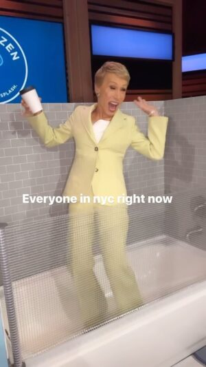 Barbara Corcoran Instagram - Did you feel the Earthquake? 🫨