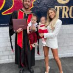 Barbie Blank Instagram - Yesterday my hubby @joebcoba graduated from @uscedu with a Masters degree in business!!! Words can’t express how proud we are of you, you have worked so hard to get here today, these last 2 years I’ve seen you grind all day everyday from working full time, having 2 newborn babies and going to business school at one of the most prestigious schools there is! You’ve surpassed the label of ‘hard worker’ with all of your achievements. You are a true inspiration to me and our babies! Thank you for being the best remodel they could have. We love you daddy ♥️ FIGHT ON ✌🏼