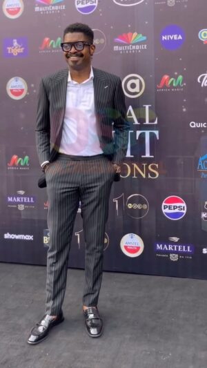 Basketmouth Instagram - It was a special night last night with the icons, honoring the veterans in the industry. 

Tune in live tomorrow @ 7pm on Africa Magic channels for #AMVCA10
@africamagic