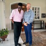 Basketmouth Instagram - Met up with my brother, the Consul General of the United States to Nigeria, Oluwatobi. @usinnigeria