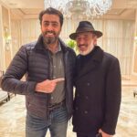 Bassem Yakhour Instagram – برفقة استاذي الرائع …. الكبير ❤️ غسان مسعود