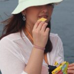 Bea Binene Instagram - #LagingKasama ang Sunflower Crackers hanggang sa Boracay! This time it's the OG, Sunflower Original! 🌻 #SunflowerCrackers @croleyfoods.ph