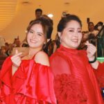Bea Binene Instagram - Finally two Chona(s) in one photo! Such an honor to play your young Chona, Ate @angeludeleonrivera! So grateful to be part of this film and work with everyone especially with our role models I look up to in this industry. 🤍 Really hope you'll give this film a chance. #SunnyPH - April 10, in cinemas nationwide. 🌻☀️