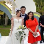 Bea Binene Instagram - Oh what a beautiful intimate and heartwarming wedding. Congratulations, @callmemelissa__ and @officiallyseanpaolo! Always here for you and love you both!!! 🤍 #SEANinaMELlion