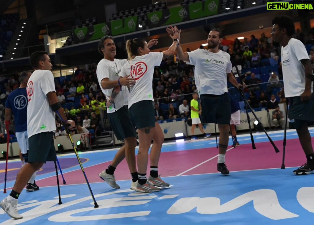 Bebe Vio Instagram - Era IL derby per noi… 🇮🇹🆚🇫🇷 e lo abbiamo STRAVINTO! Ci spiace per i cugini francesi 🎉🤷‍♀️😁 Al di là del risultato, è stata l'ennesima serata di grandi competizioni integrate, risate e tanto divertimento per tutti. Ancora una volta lo sport unisce ciò che, a volte, le persone dividono. 🙏🏻 Grazie a tutti i presenti (eravate tantissimi ieri 🤩) e ai partner dell'evento che credono in noi e supportano da sempre i nostri pazzi progetti di inclusione! @barillaitalia @toyota_italia @sorgeniaofficial @rilastil @technogym @cornettoit 📸 @augusto280766 / BIZZI TEAM