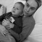 Becca Tobin Instagram - It’s flying by, so I’ll just be here smothering my kid for as long as he’ll let me.
