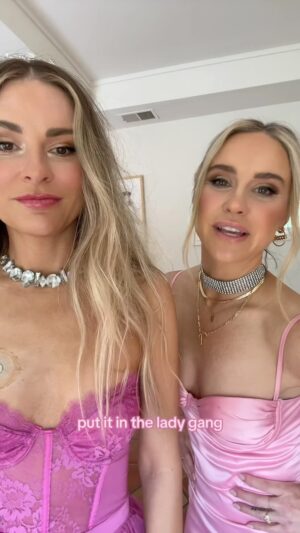 Becca Tobin Instagram - Comment TOUR if your soul needs the church of  LADYGANG 🍒💒🍾 

we’ll DM a link to get your tickets ✨ to the “You Never Forget Your First” tour presenting by @clearstemskincare 💕