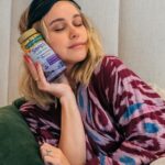 Becca Tobin Instagram - #ad | You’ve never met someone who loves her sleep more than me! I recently discovered @naturesbounty Sleep3 Gummies and now I (barely) notice when Barbara the dog smothers me all night long. These drug free gummies help me fall asleep faster, and stay asleep longer!* For occasional sleeplessness* *These statements have not been evaluated by the Food and Drug Administration. This product is not intended to diagnose, treat, cure or prevent any disease. #MyBestwithNaturesBounty #NaturesBounty