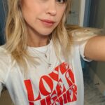 Becca Tobin Instagram – Love Like a Mother 💪🏼 ❤️💪🏼 In honor of Mother’s Day and Foster Care Awareness Month, @allianceofmoms is selling this kick a$$ tee.  Proceeds from this tee support essential services, education, and advocacy so that young parents in foster care and their children can heal and thrive.  Go to Allianceofmoms.org to purchase #lovelikeamother