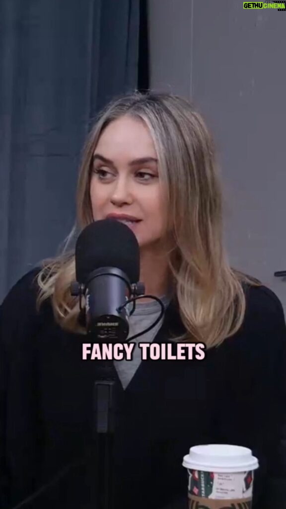 Becca Tobin Instagram - Wealth = Japanese Smart Toilet. #LadyMath #ladygang #goals #bidetlife #youknowyourerichwhen #podcast #applepodcasts #beccatobin #jacvanek #keltieknight #iydknyk #toilets