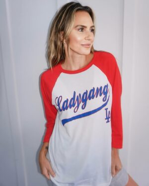 Becca Tobin Instagram - It’s here! 🇺🇸 Comment MERCH in the comments to get a DM with shopping link and a 15% OFF discount code. ✌🏼💕

#merch #ladygang #new #merchdrop #florida #girlstrip #shop #newintheshop #ladygangshop #getitnow
