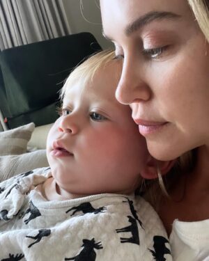 Becca Tobin Instagram - My favorite face in the world. 🩵