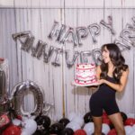 Becky G Instagram - April 23rd 2024 marks ✨10 YEARS OF SHOWER✨ lil B would be so proud at how far we’ve come. 🥹🫶🏽 blessed and thankful for the journey