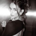 Begoña Vargas Instagram - black & white bby🖤
