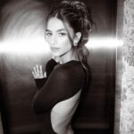 Begoña Vargas Instagram - black & white bby🖤