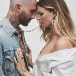 Behati Prinsloo Instagram - @jacquieaiche we love you to the moon and back 💫🍄👽 @adamlevine