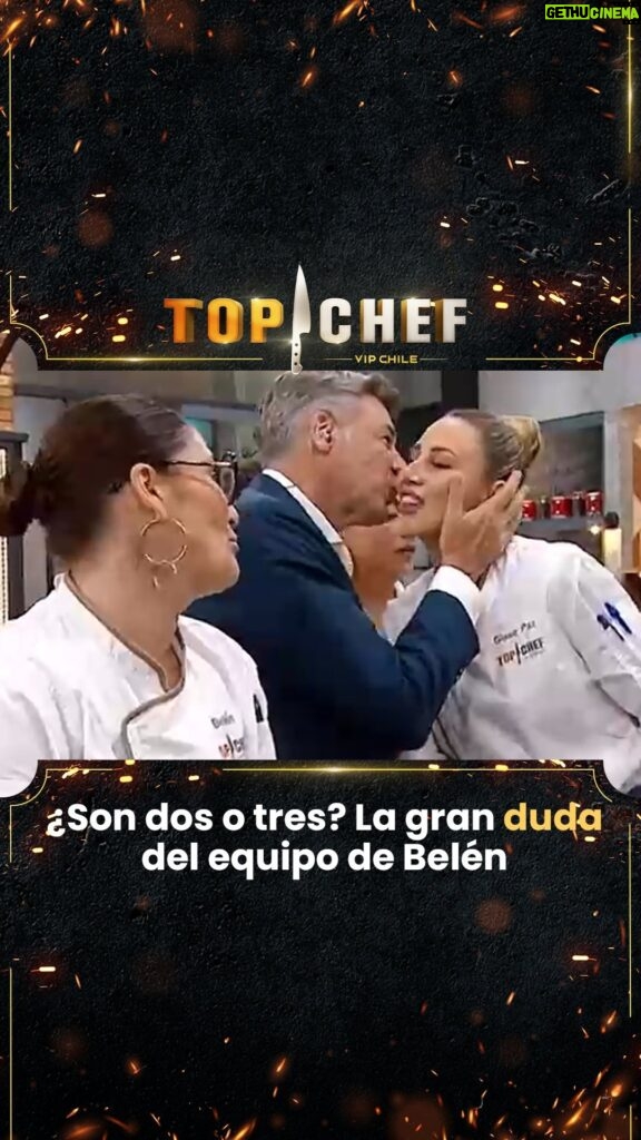Belén Mora Instagram - ¿Qué pasó en las cocinas de #TopChefCHV? 🤭 En el equipo de Belén surgió la una gran pregunta que solo el chef Yann Yvin pudo responder 😳