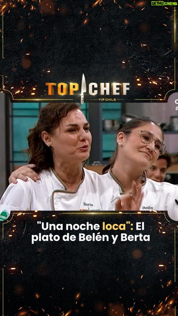 Belén Mora Instagram - ¡Un plato divertido!😅 Belén y Berta se la jugaron con su preparación para no ser nominadas en #TopChefCHV 👩‍🍳👩‍🍳✨