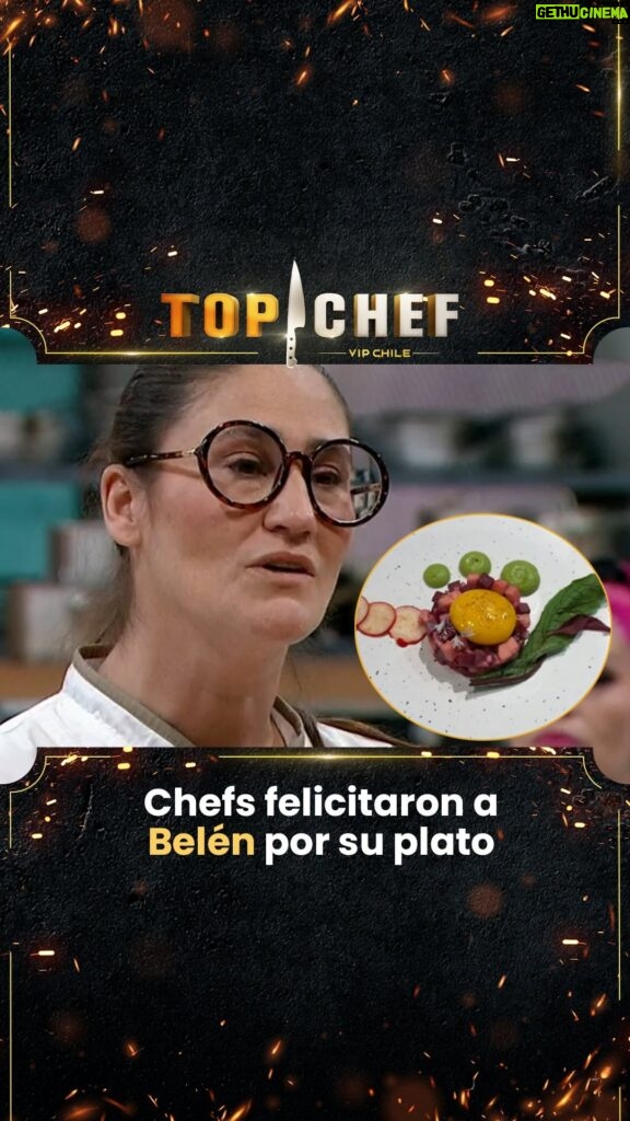 Belén Mora Instagram - “Estar en este proyecto me ha devuelto las ganas de crear” 🤩 Belén quedó muy contenta con los excelentes comentarios que recibió por parte de los chefs 👏 #TopChefCHV 👨‍🍳