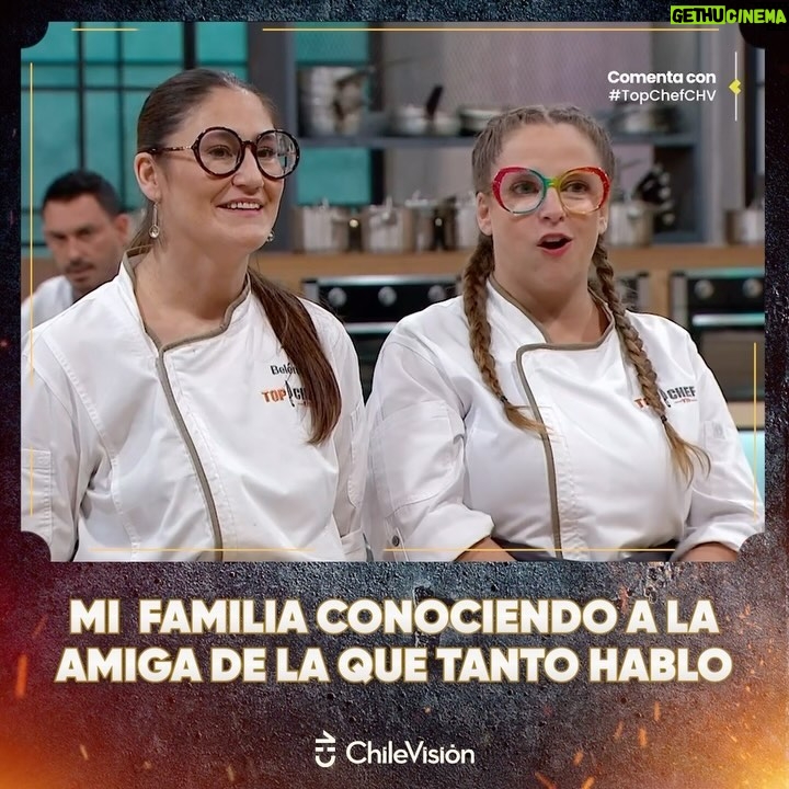 Belén Mora Instagram - Ya ya ya… Si una amiga así siempre es bienvenida en la vida 😍 #TopChefCHV 👩‍🍳